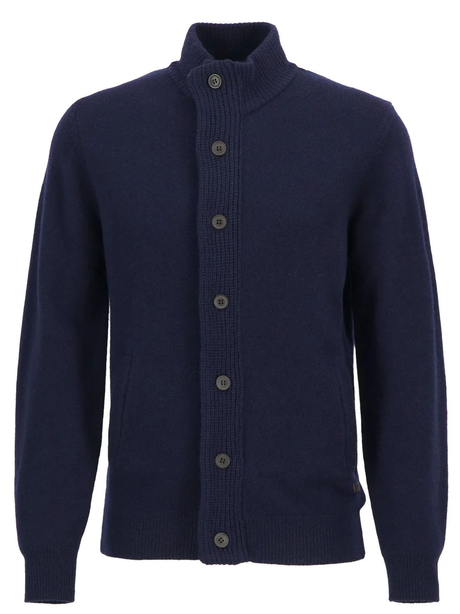 Shop Barbour Sweaters Blue