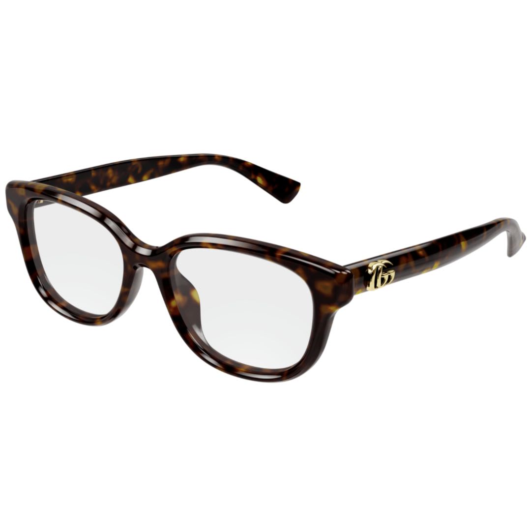 Gucci Gg1833ok002-havana-havana-transparent In Brown