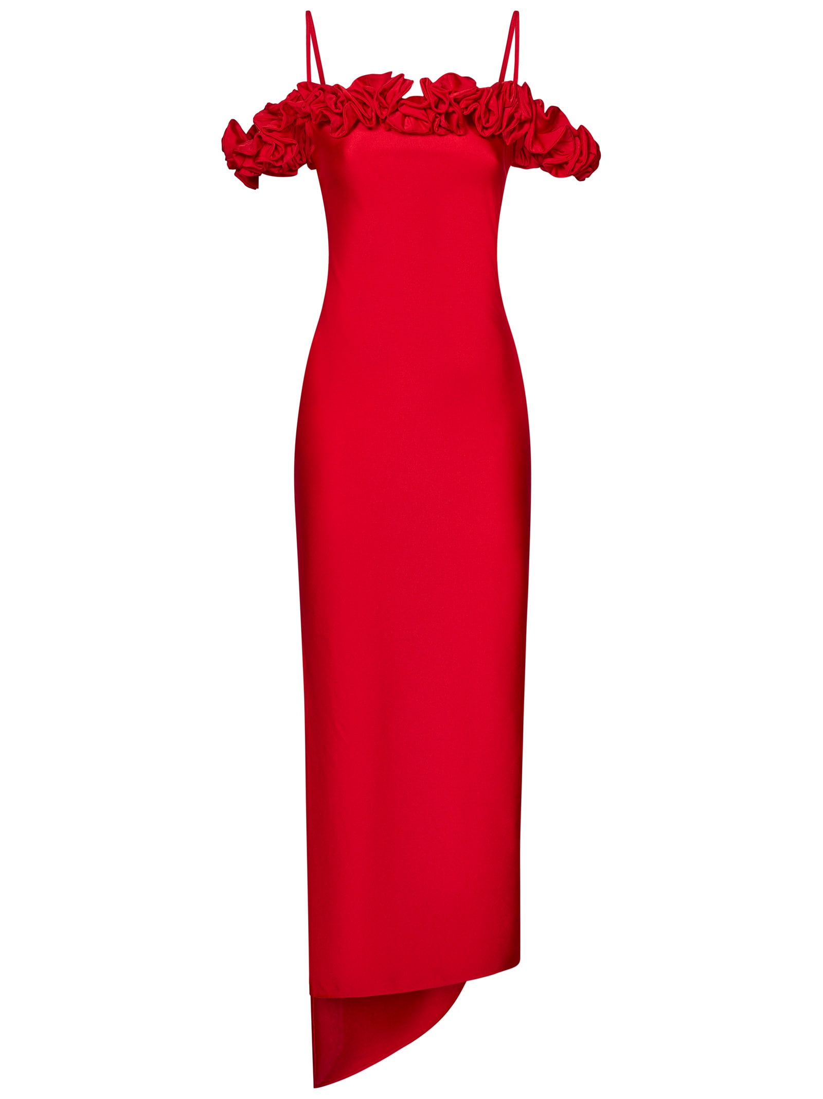 Shop Coperni Dress In Red