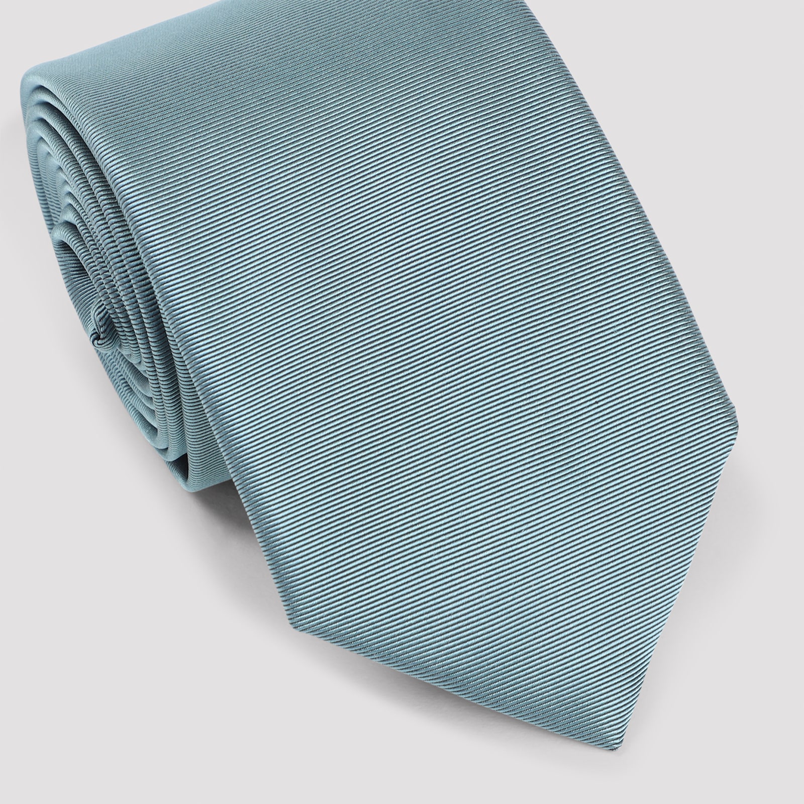 Canali Silk Tie In Gold