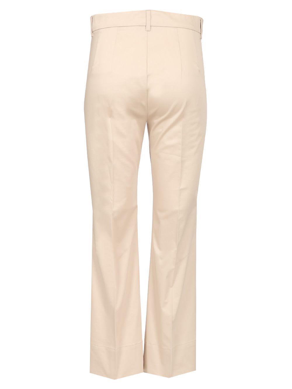'S MAX MARA SKINNY SATIN TROUSERS