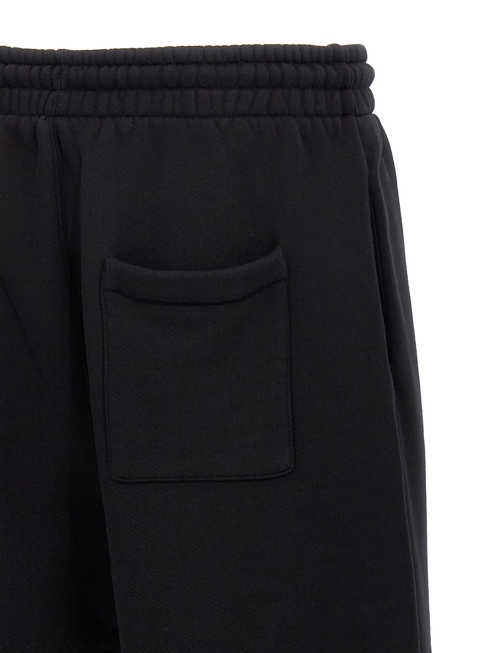 Shop Off-white Windy Arrow Skate Bermuda Shorts In Black /white