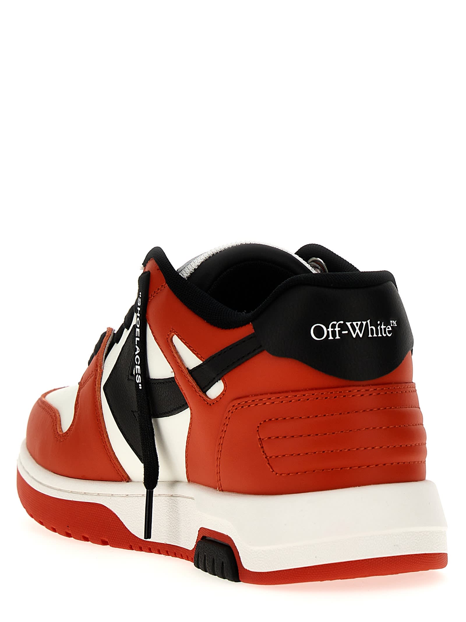 Shop Off-white Out Of Office Sneakers In Red