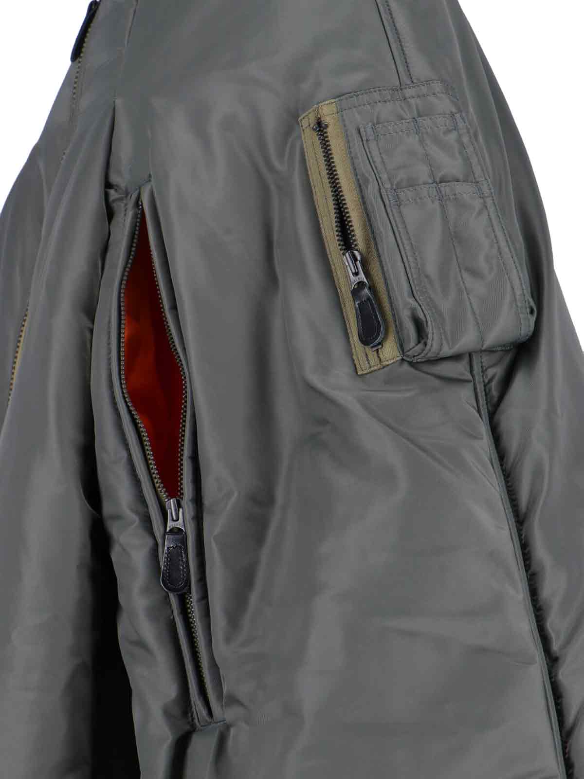 Junya Watanabe Maxi Cape In Gray