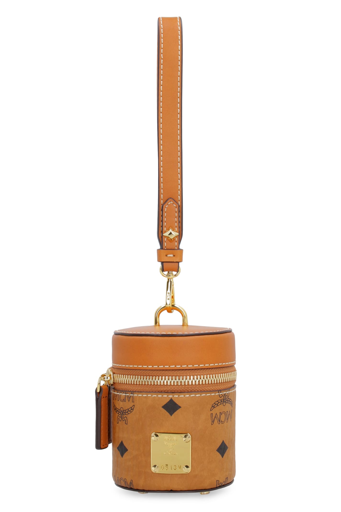 mcm mini bucket bag