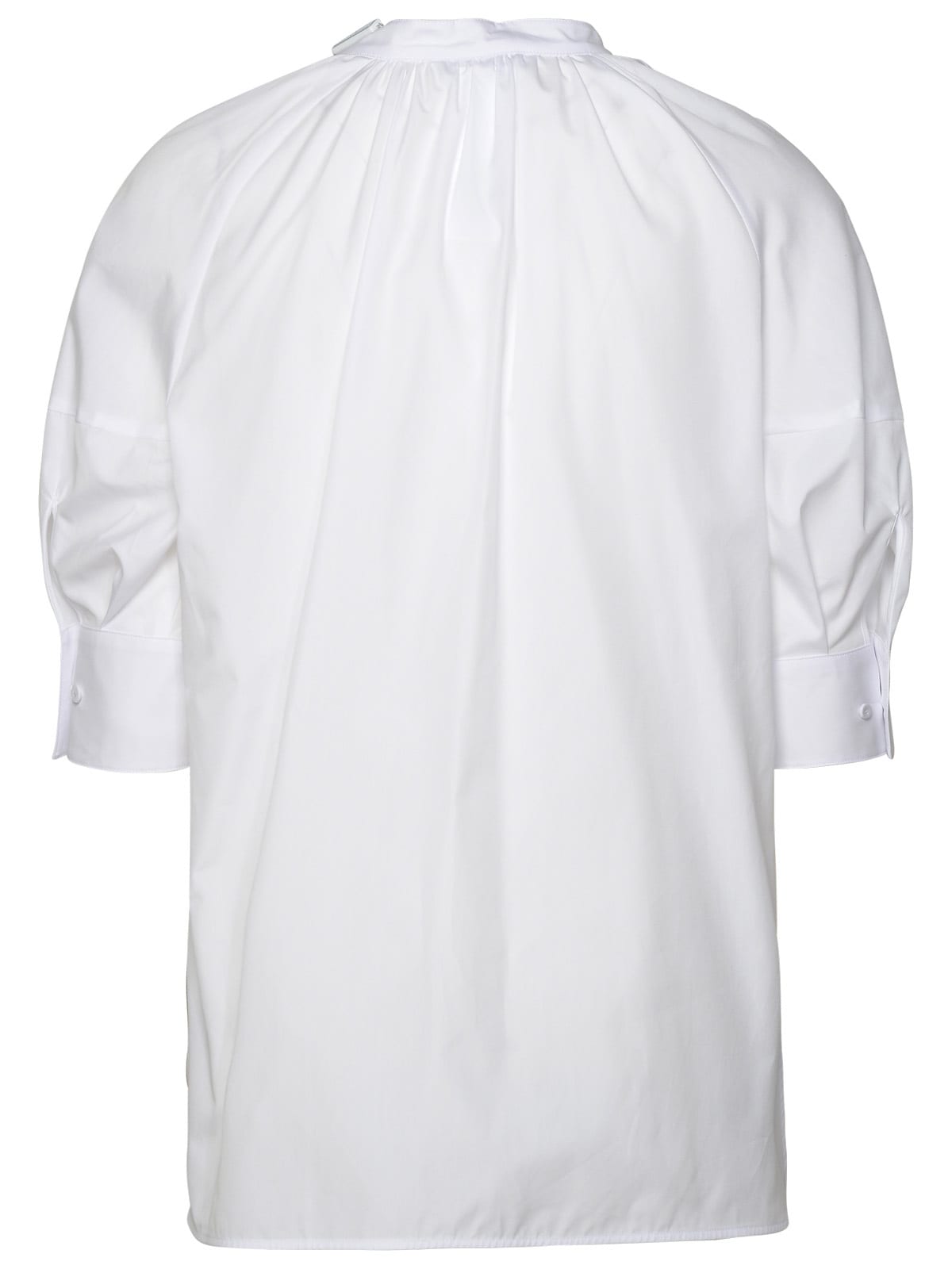 Shop Max Mara Carpi White Cotton Shirt