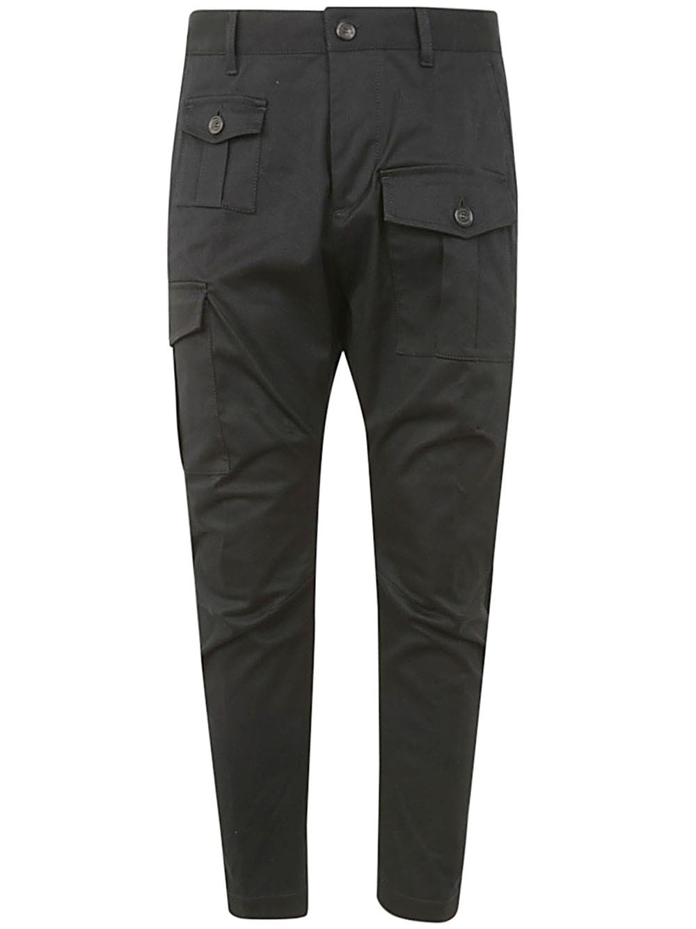 Shop Dsquared2 Sexy Cargo Pant In Black