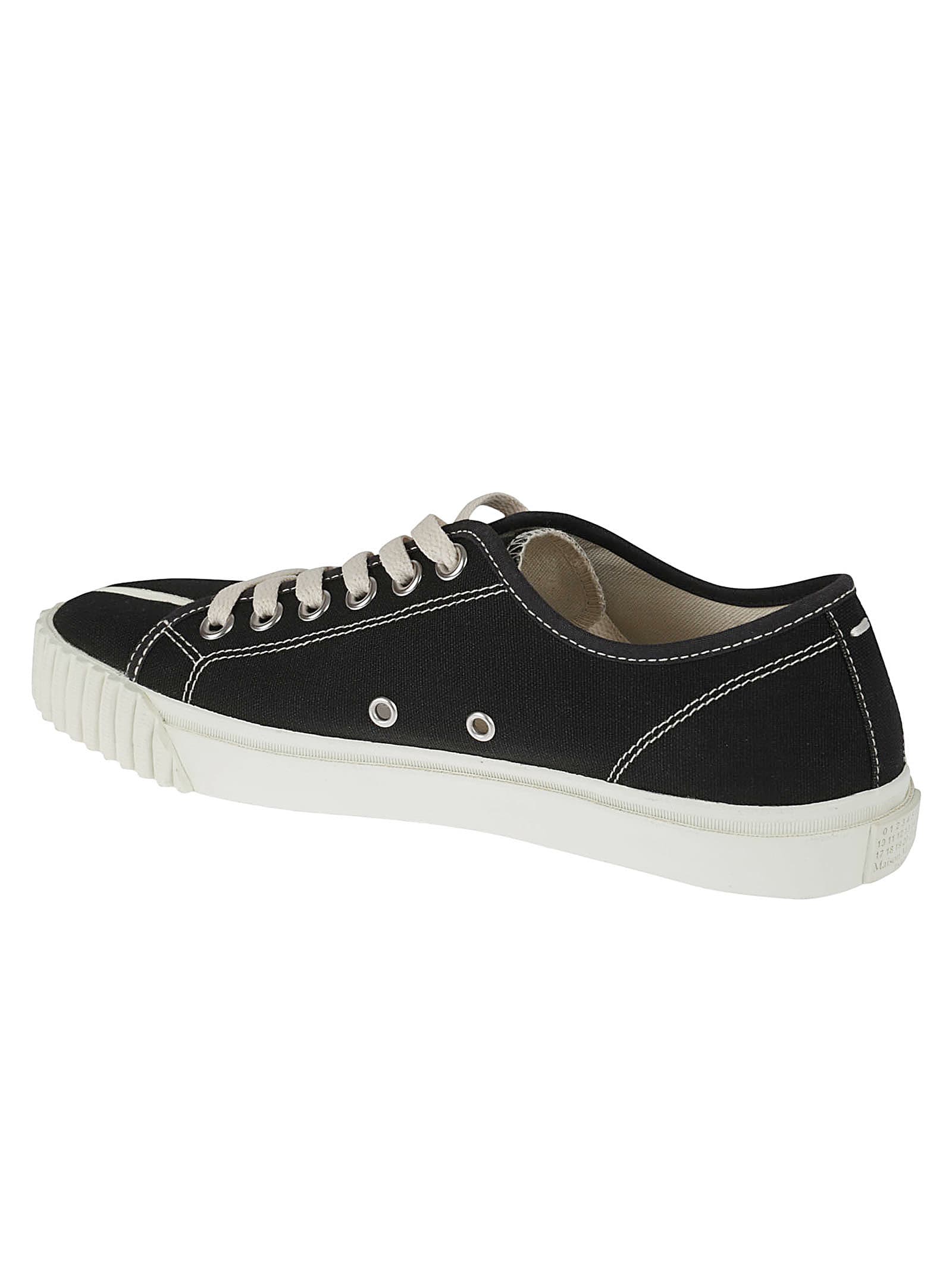 Shop Maison Margiela Mntabi Sneakers In Black