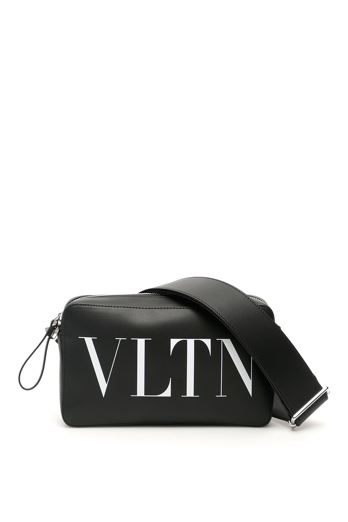 Valentino Garavani Vltn Print Bag In Nero Bianco (black)