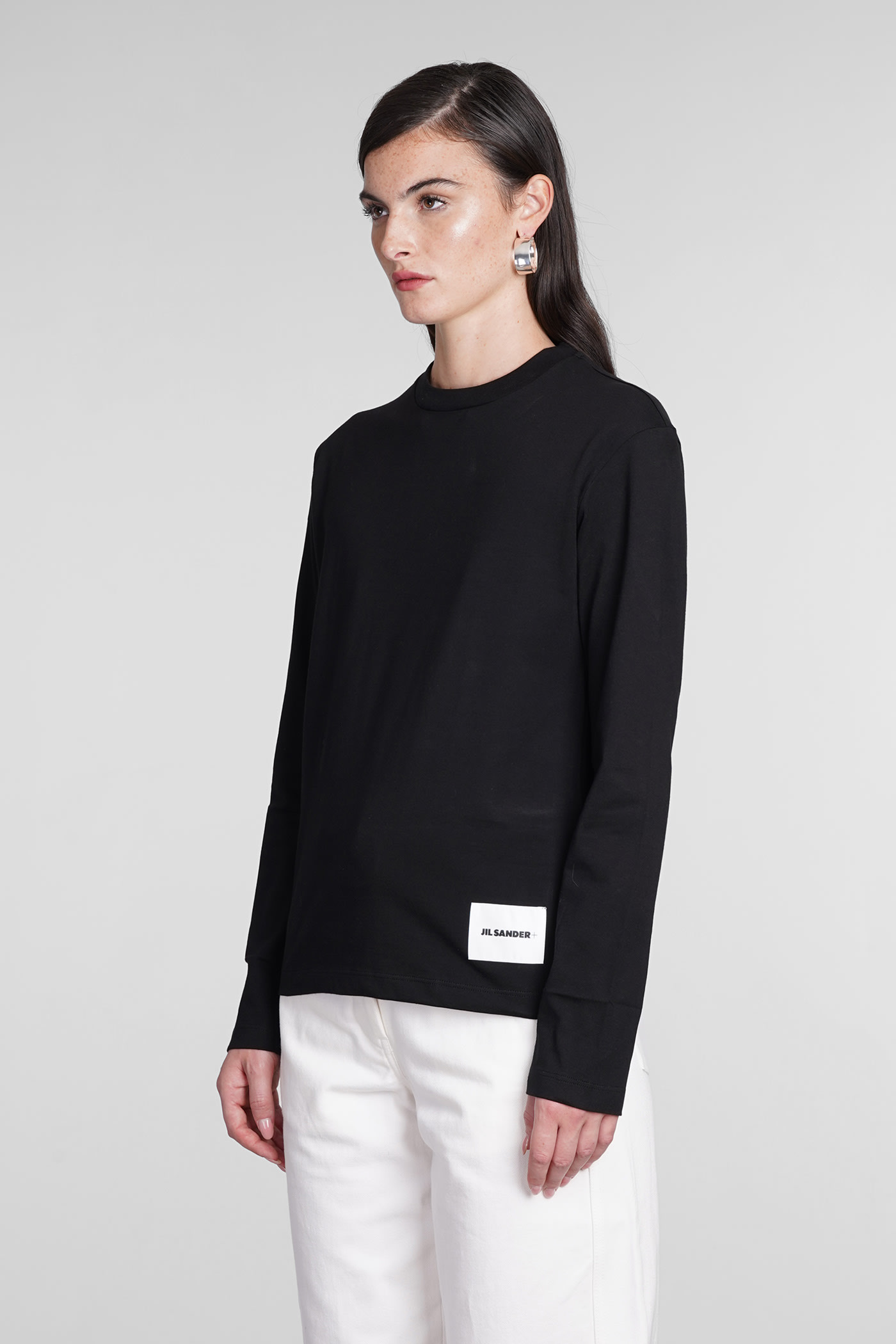 Shop Jil Sander 3 Pack T-shirt Set In Black