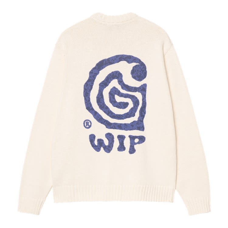 Carhartt Helix Intarsia Knit Sweater In Neutral