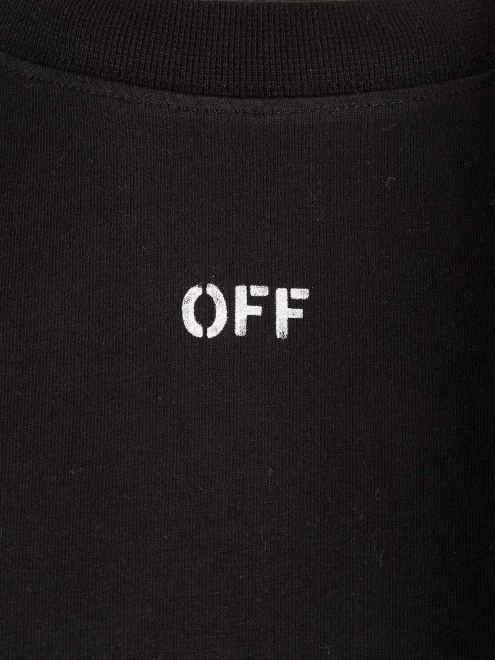 Shop Off-white Black Off T-shirt In Nero/bianco
