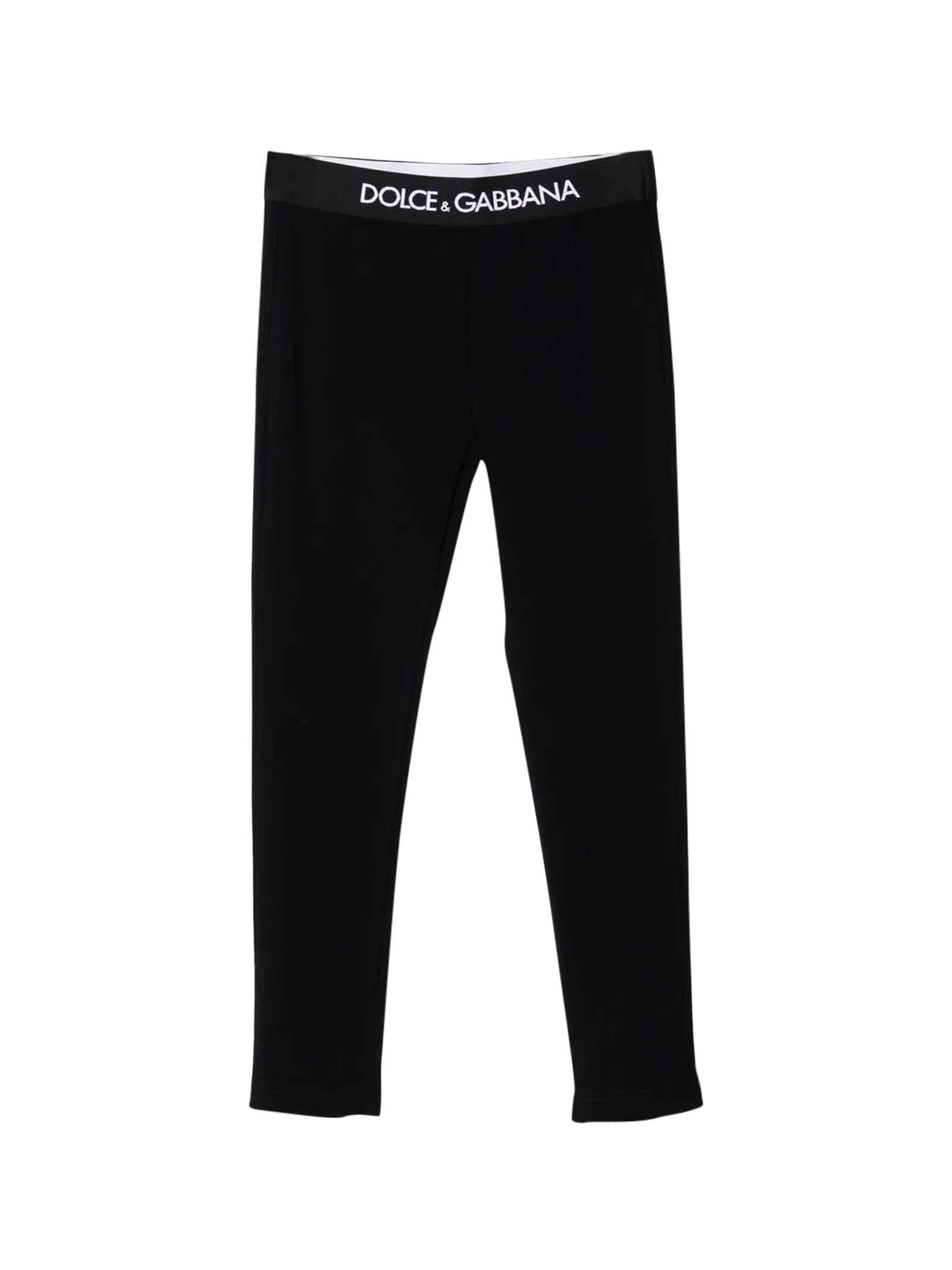 Dolce & Gabbana Black Leggings