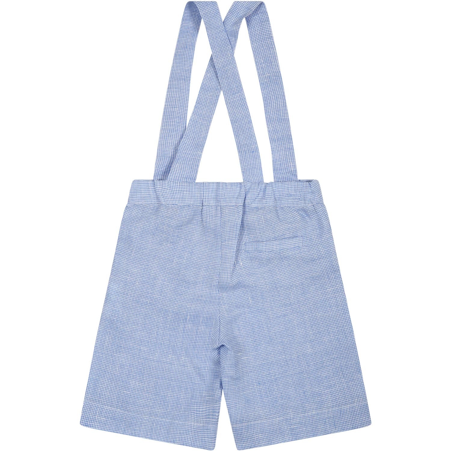 Shop Little Bear Light Blue Trousers For Baby Boy