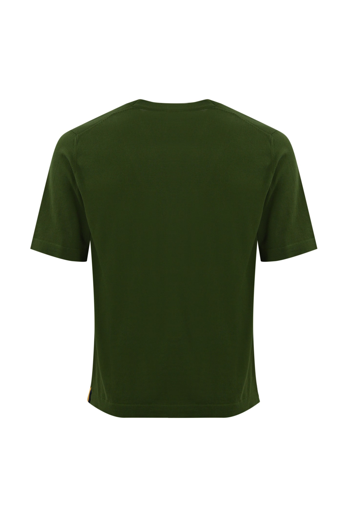 K-way Combe Cotton T-shirt In Green Africa