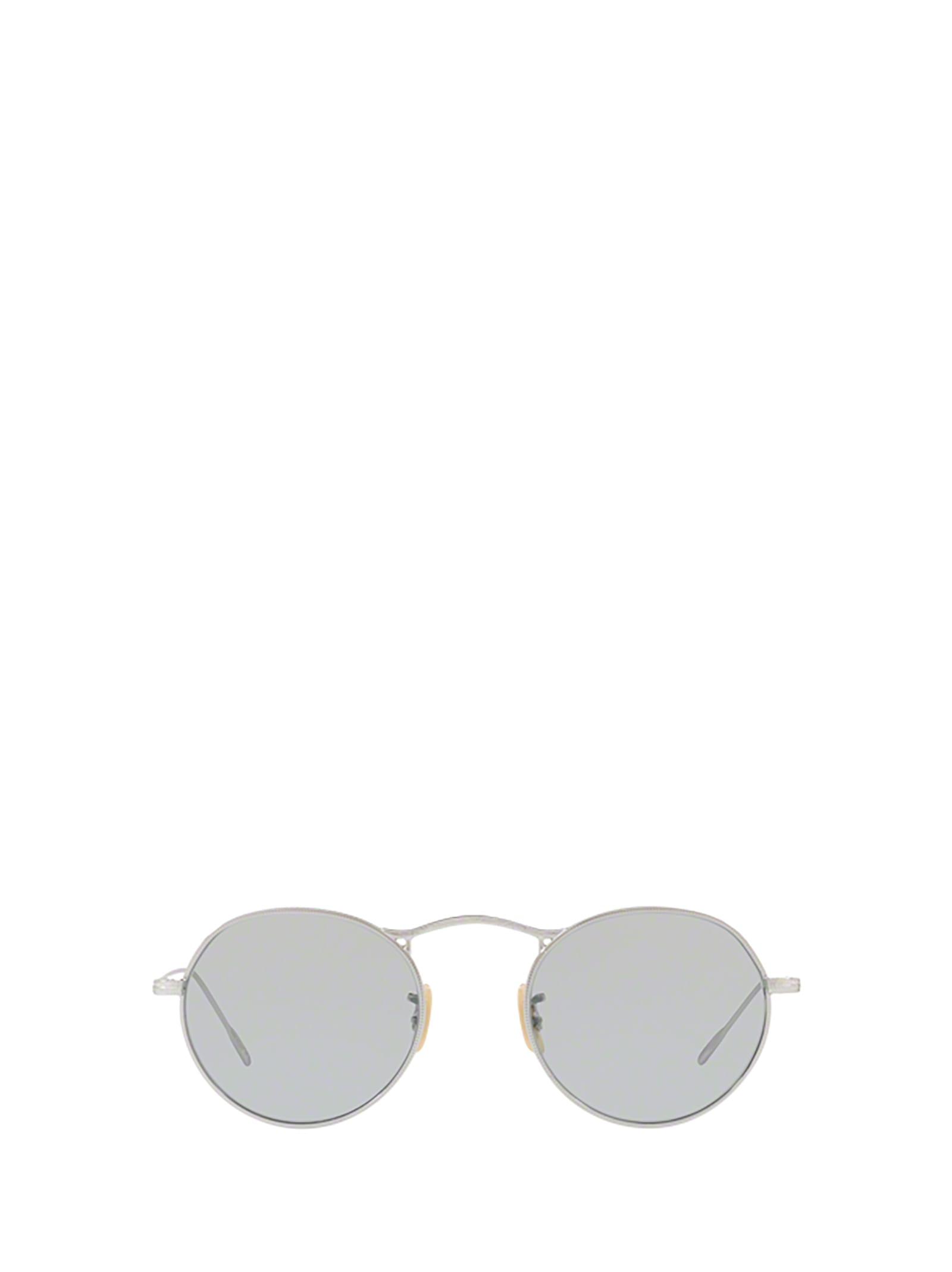 Shop Oliver Peoples Ov1220s Silver Sunglasses In 5036r5