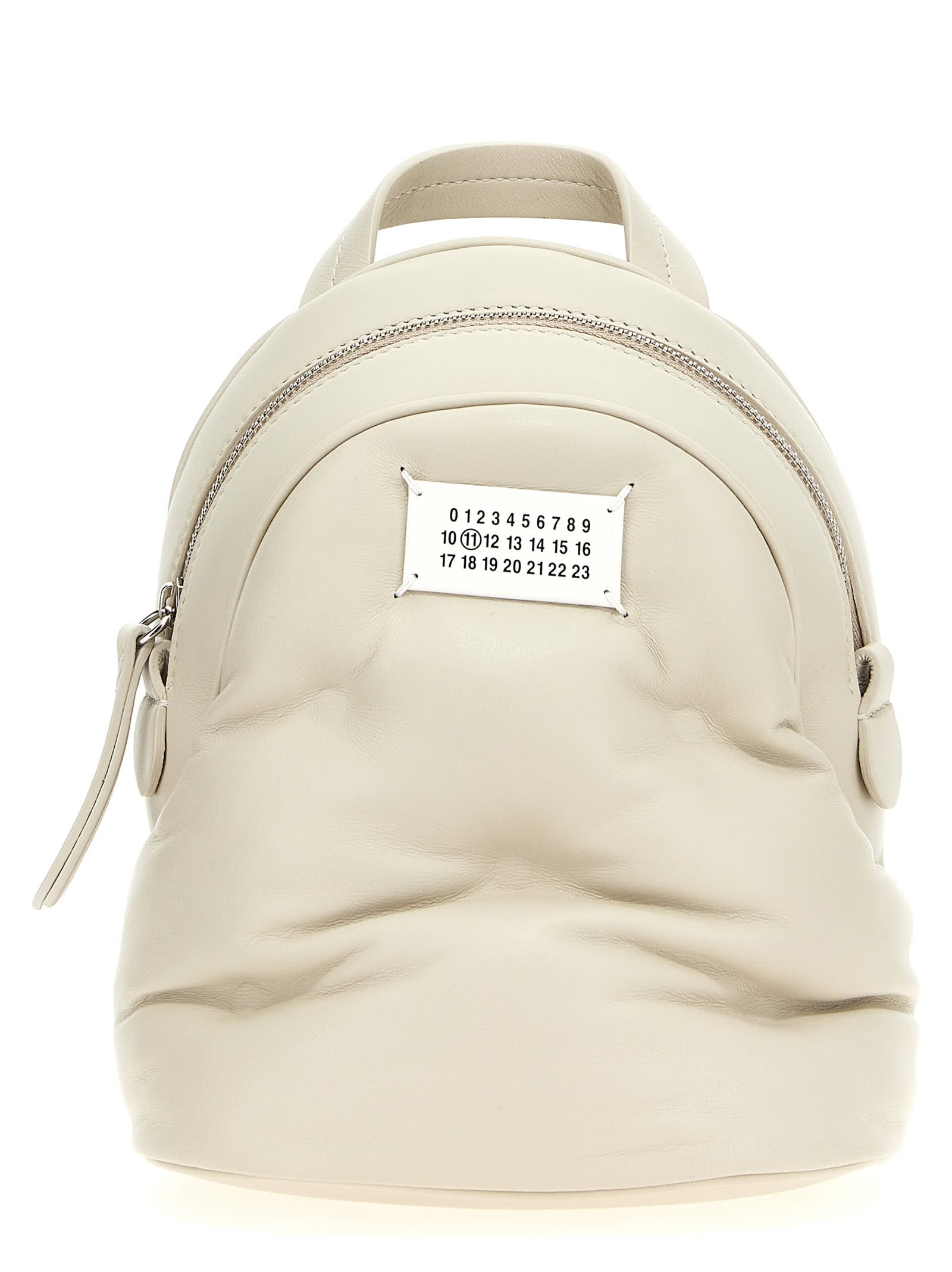 Shop Maison Margiela Glam Slam Backpack In Grey