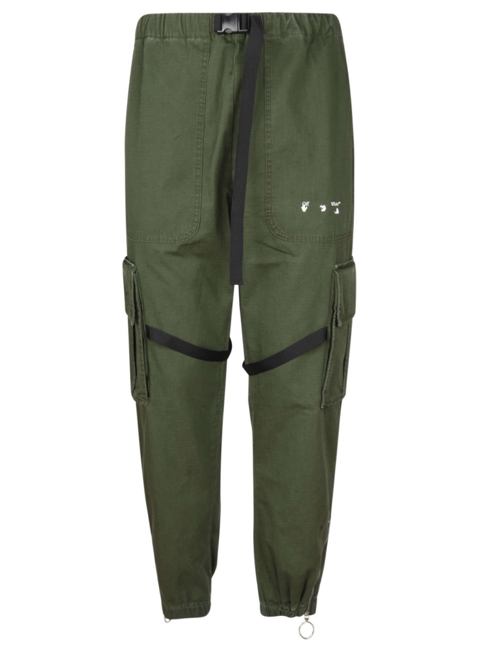 OFF-WHITE PARACHUTE CARGO PANTS,OMCF004S21 FAB0025701