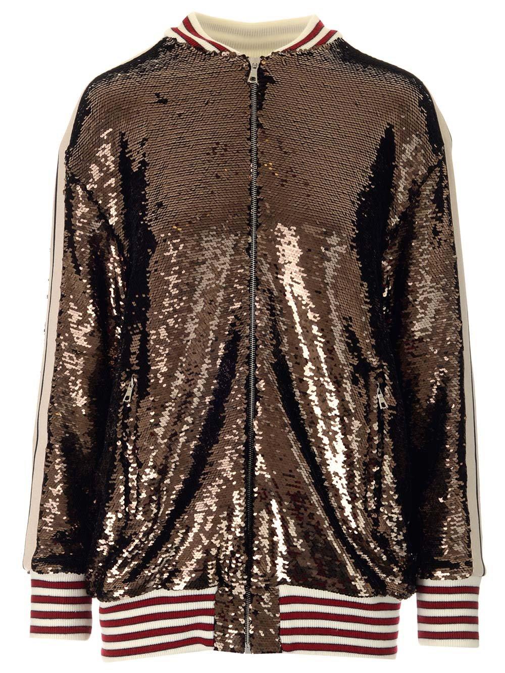 Palm Angels Sequined Track Jacket