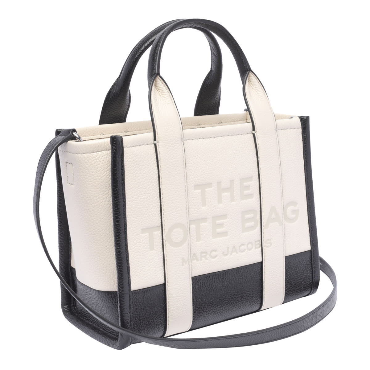 Shop Marc Jacobs The Small Tote Bag In White