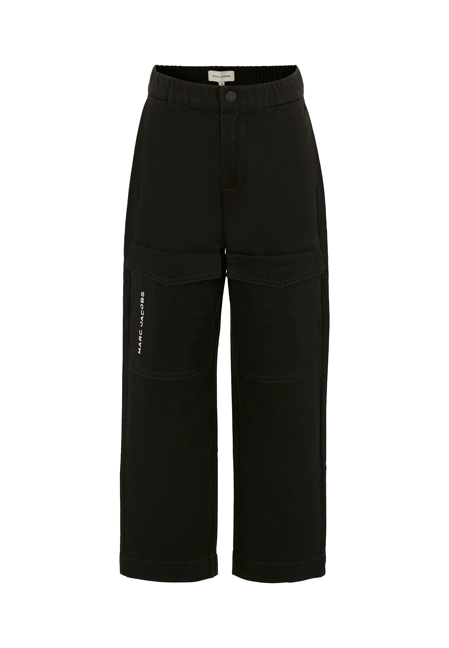 Marc Jacobs Kids' Black Trousers For Boy With Logo