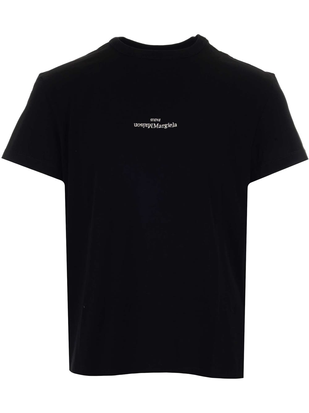 Maison Margiela Black T-shirt In 900