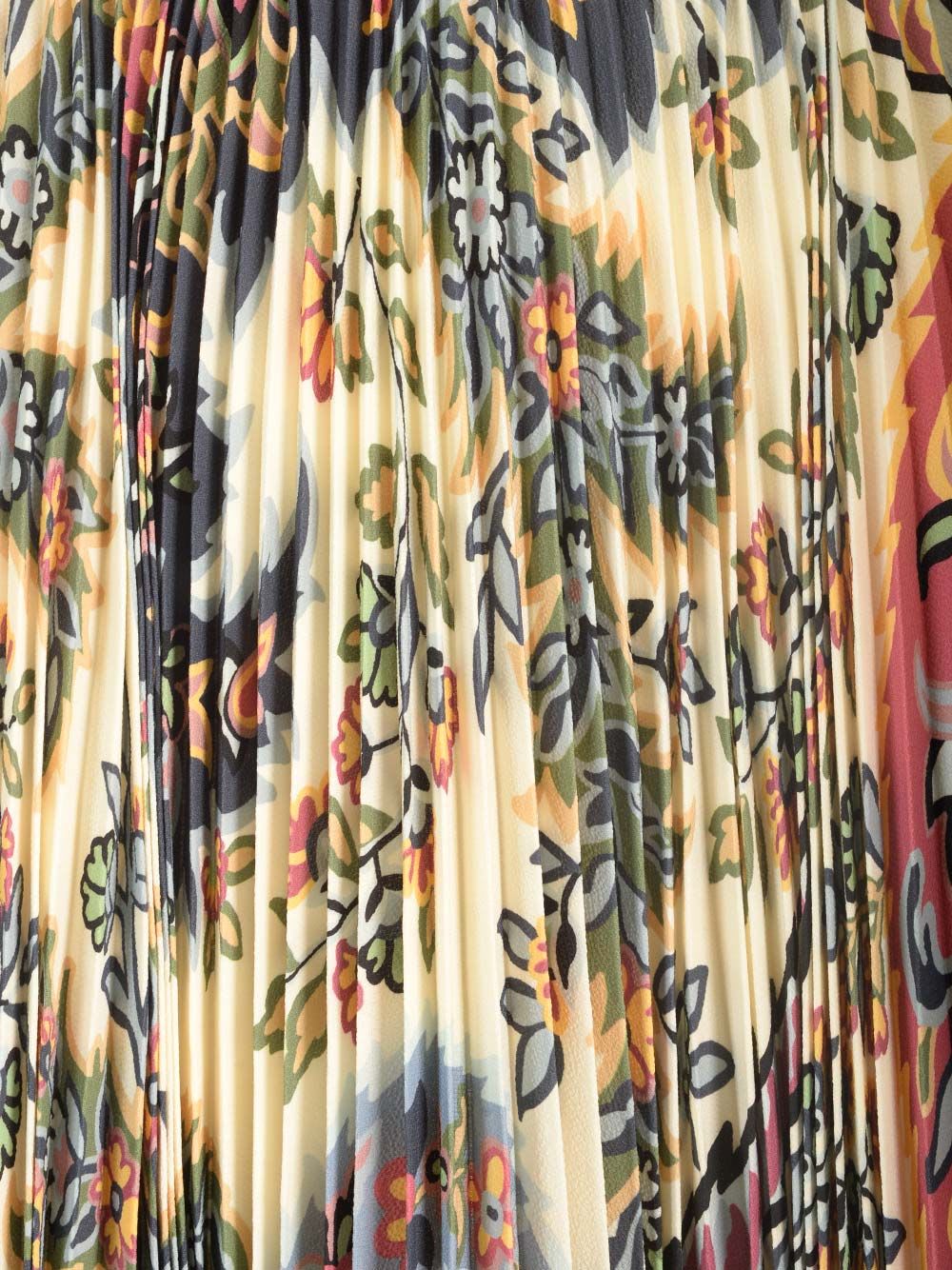 Etro High-waisted Printed Midi Skirt In Stampa F.do Bejge