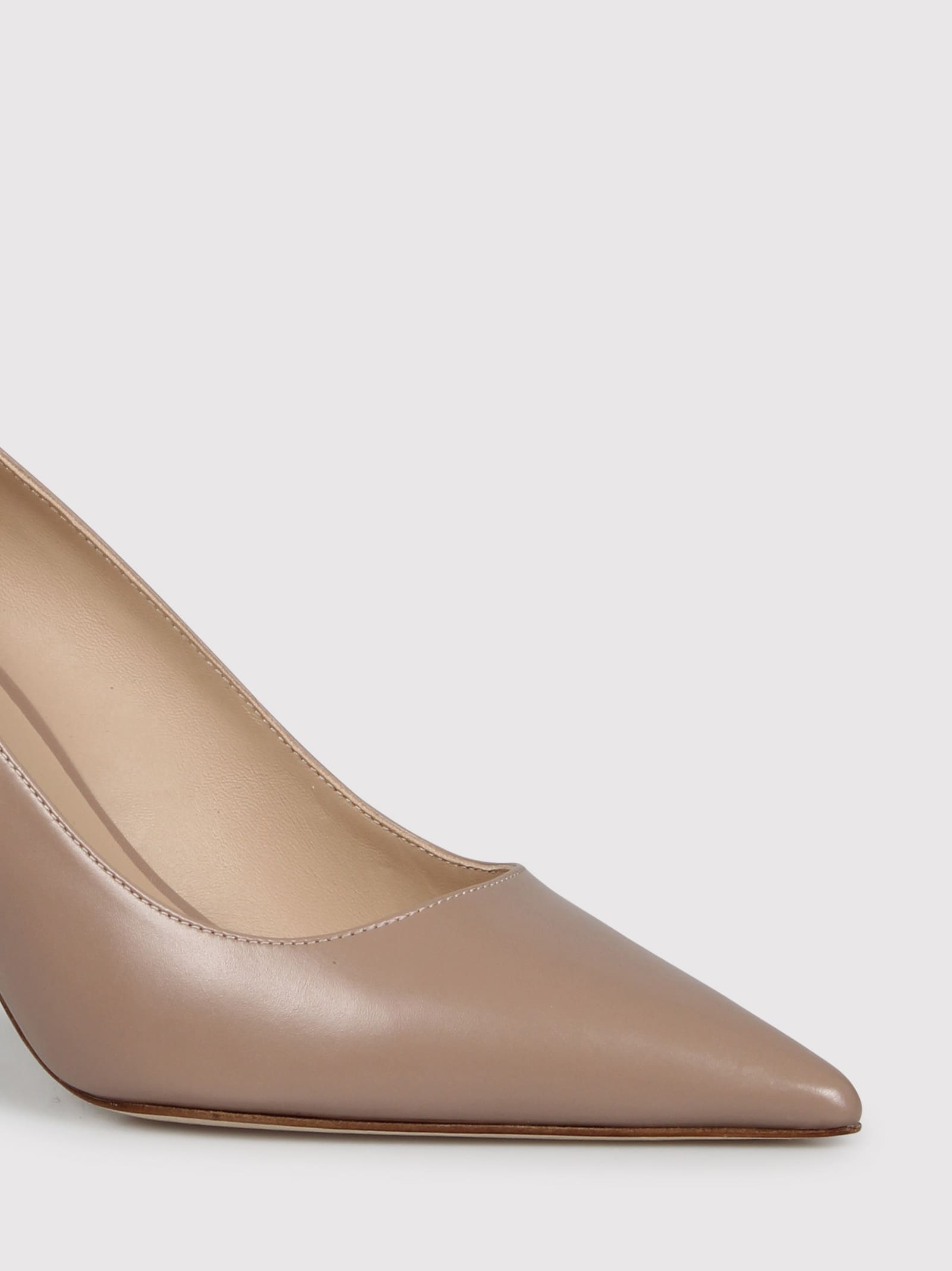 Shop Stuart Weitzman Stuart 85 Pump In Nude & Neutrals