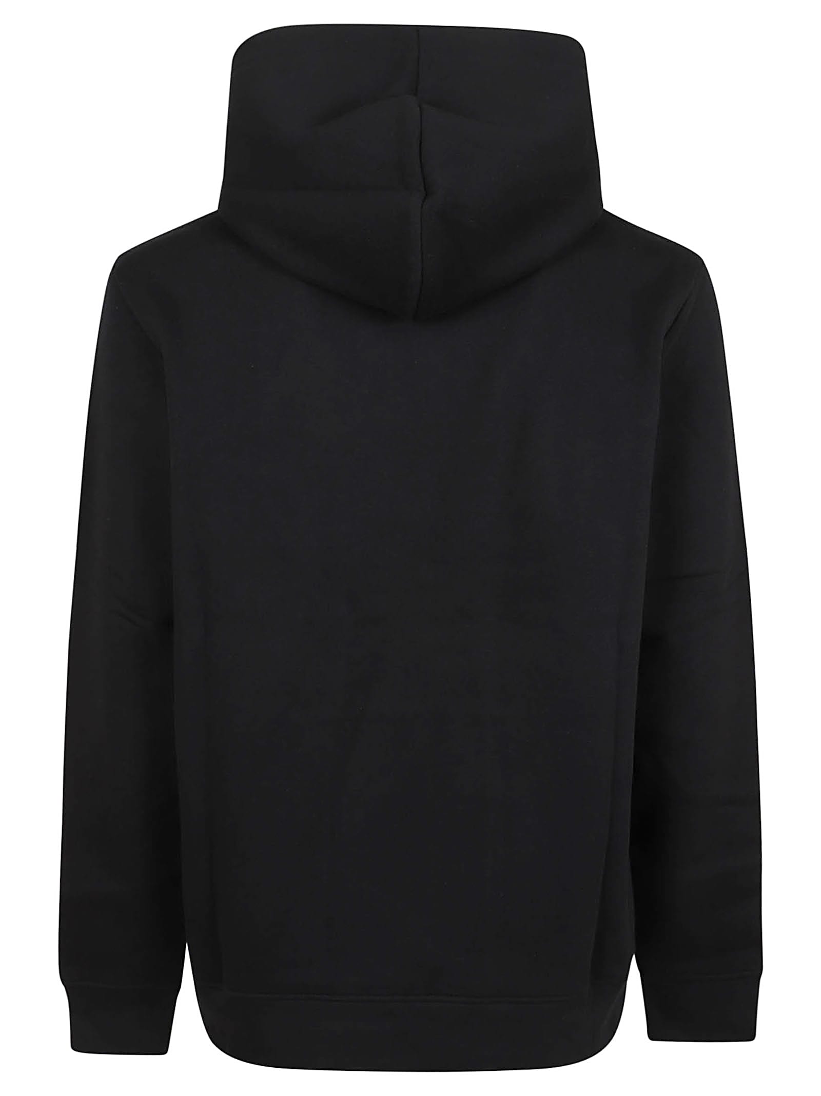 Shop Balmain Lips Print Hoodie In Eab Noir Blanc