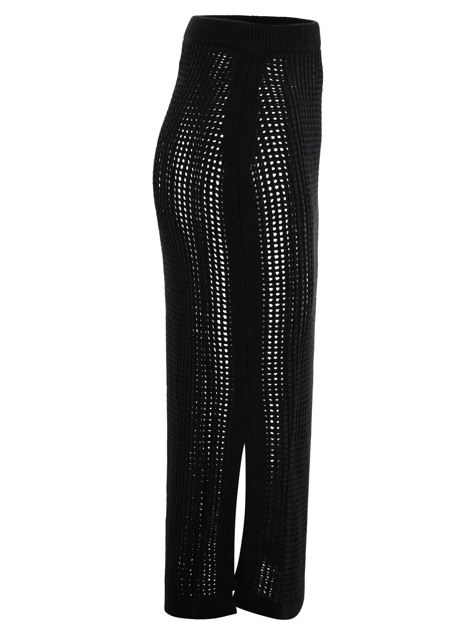 Mc2 Saint Barth Darline - Crochet Midi Skirt