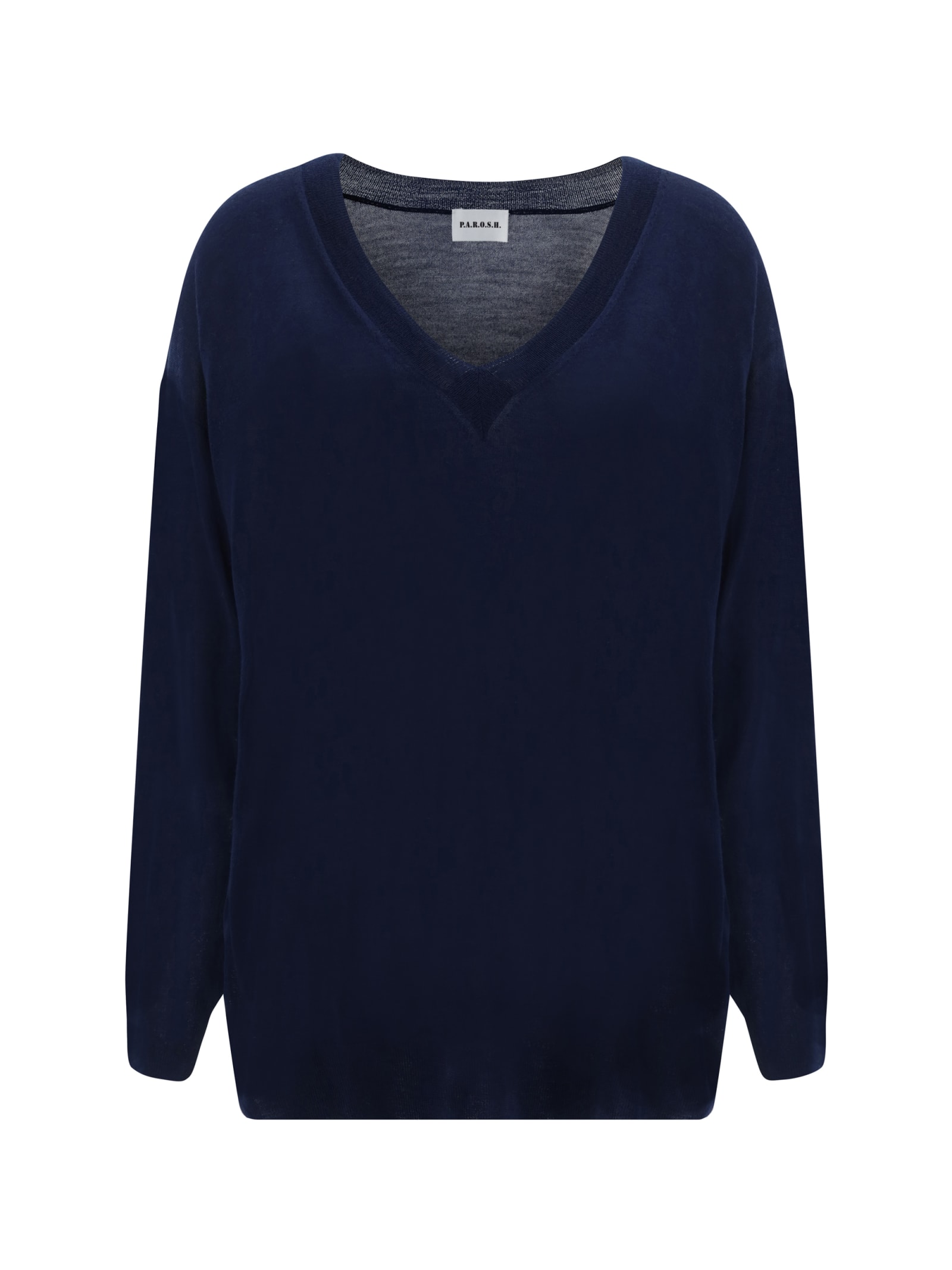 Shop P.a.r.o.s.h Linfa Sweater In Blu