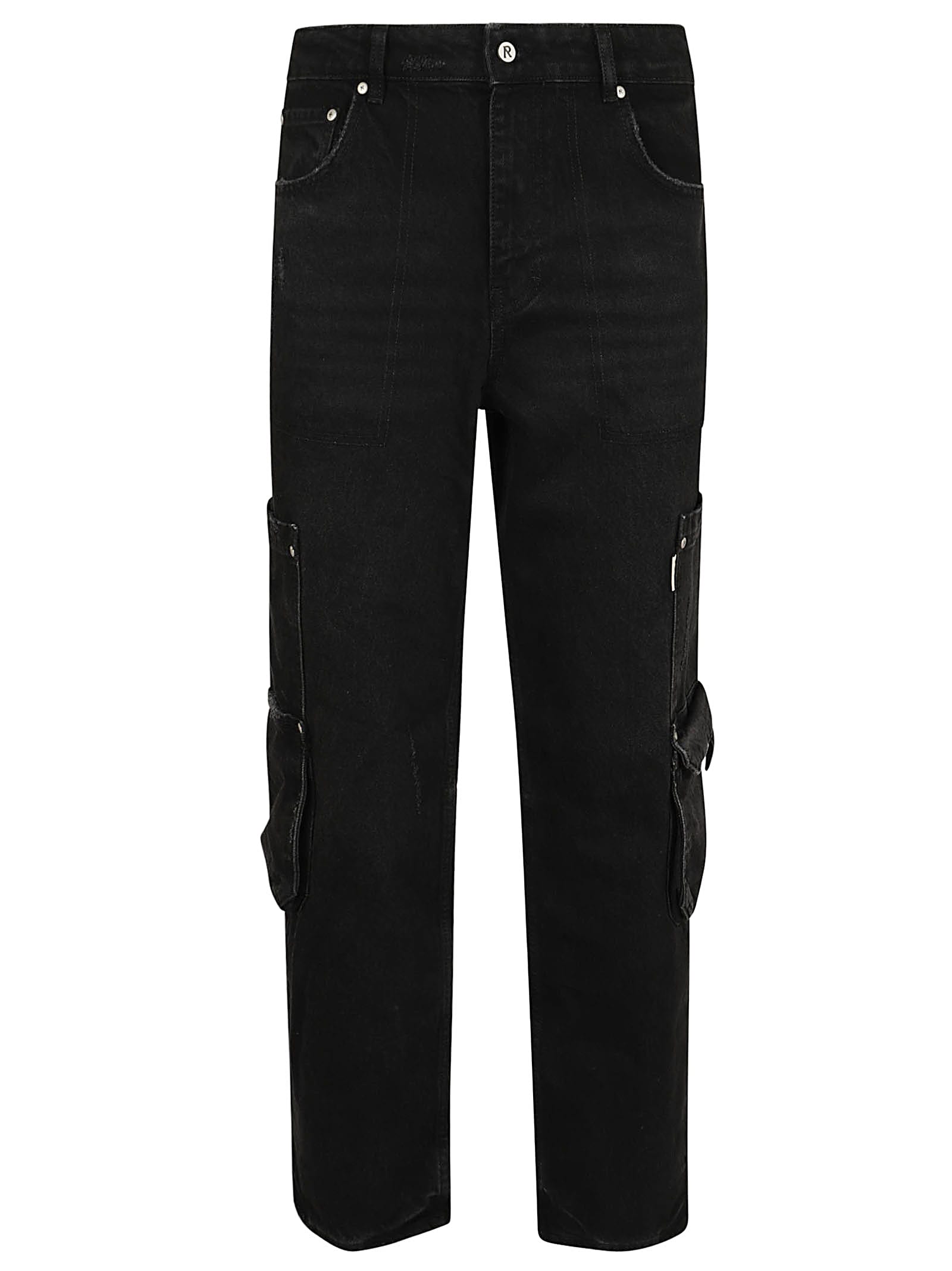 Represent Black R3 Workshop Jeans In Black