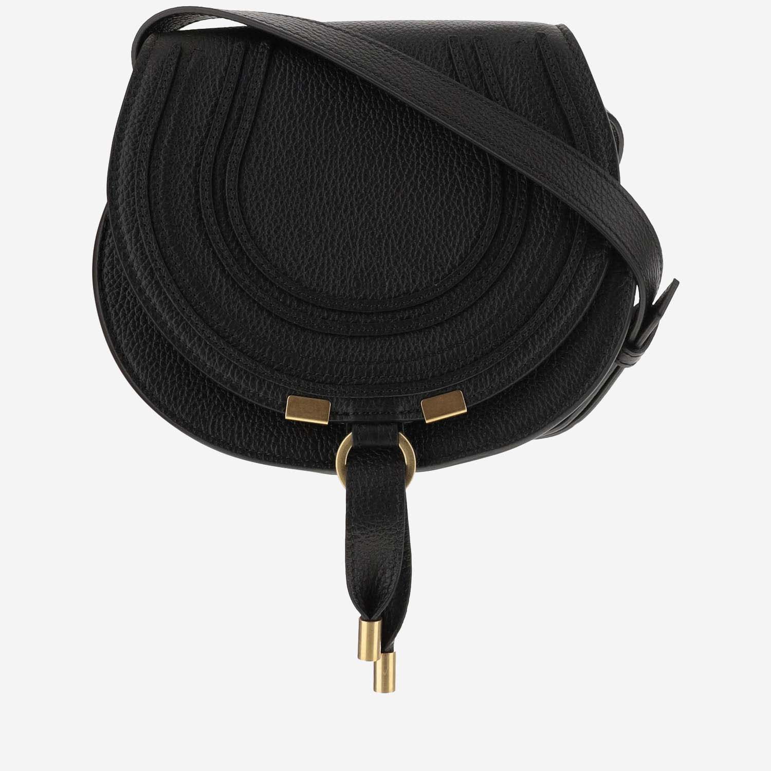 Chloé Small Marcie Bag In Black