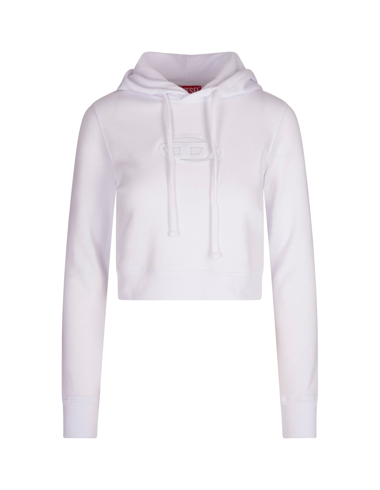 White F-slimmy-hood-od Hoodie