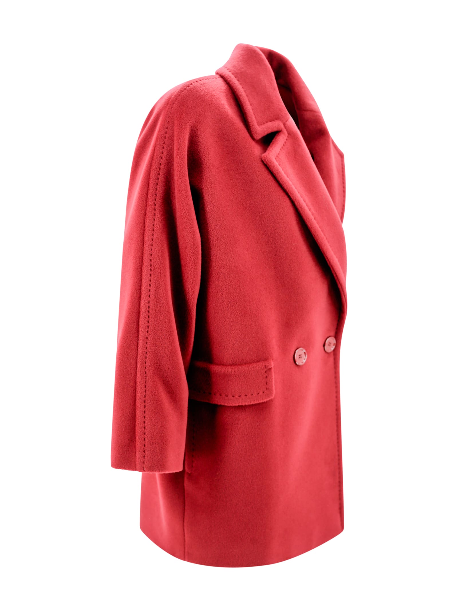 Shop Max Mara Double-breasted Wool Jacket