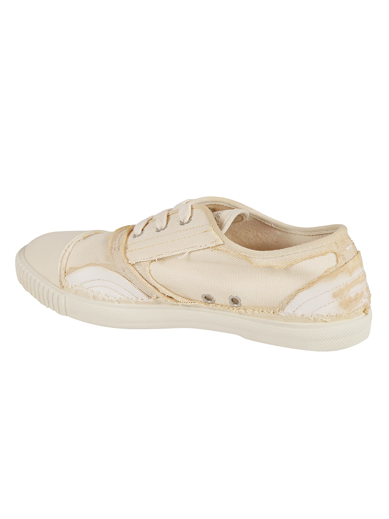 Shop Maison Margiela Inside Out Low-top Sneakers In Natural