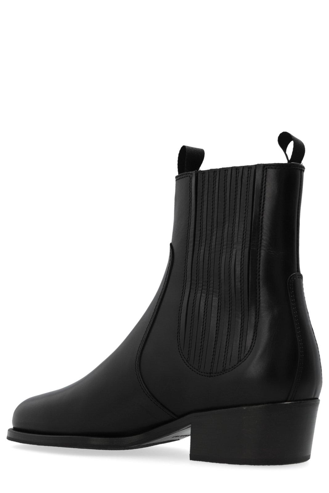 LEMAIRE CHELSEA ROUND TOE BOOTS 