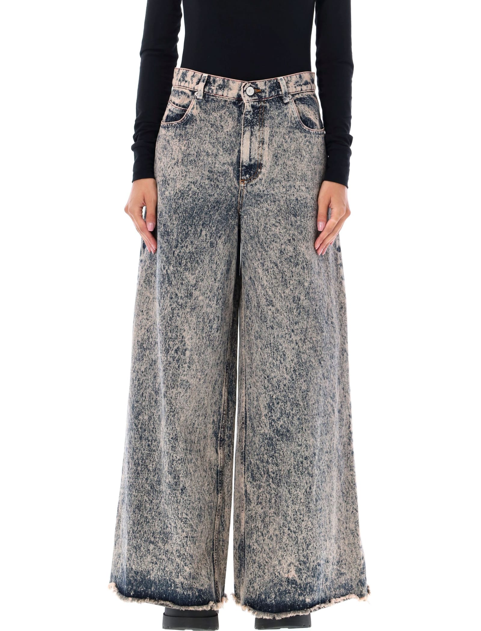 MARNI DENIM WIDE JEANS