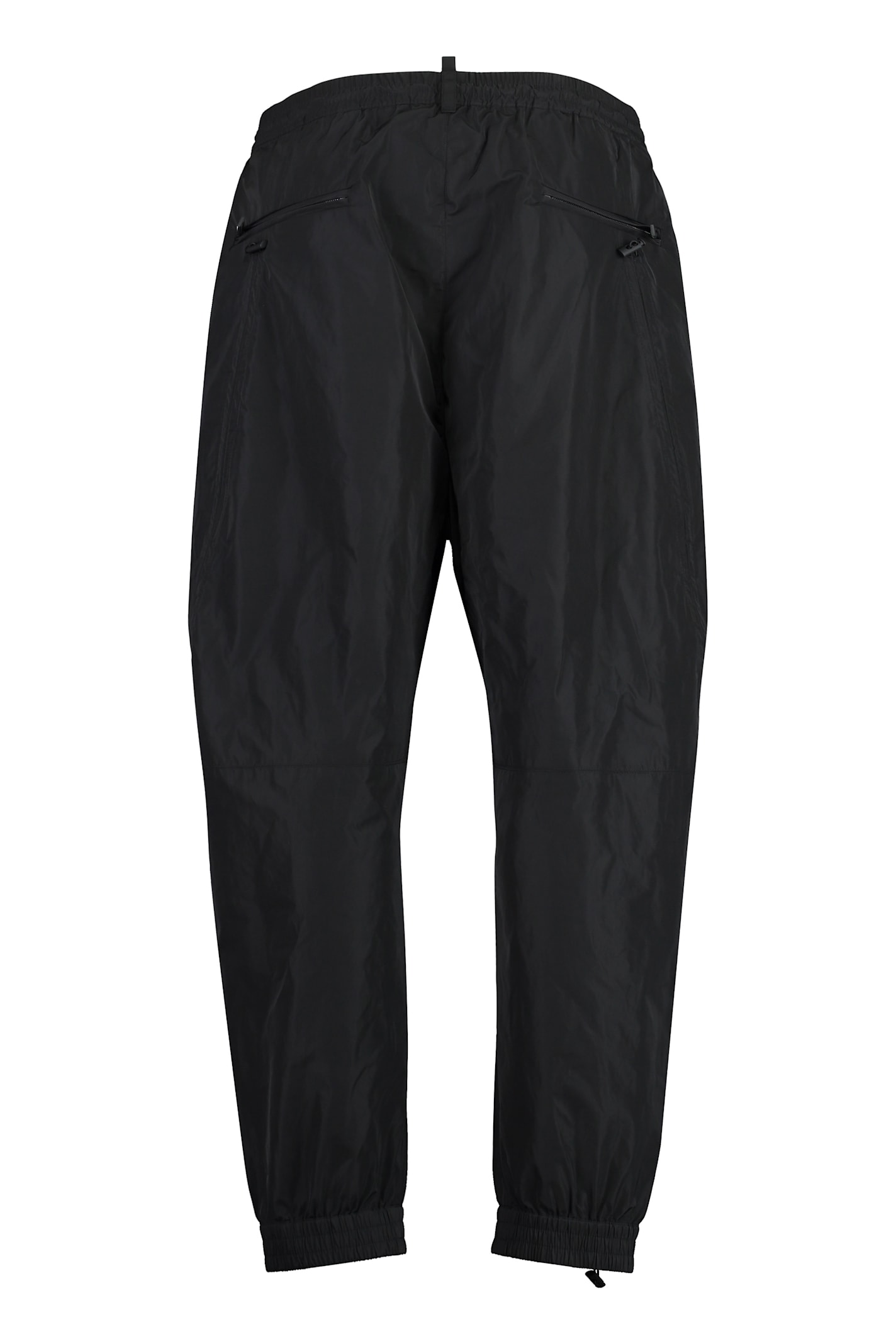Dsquared2 Techno Fabric Track Pants In Black