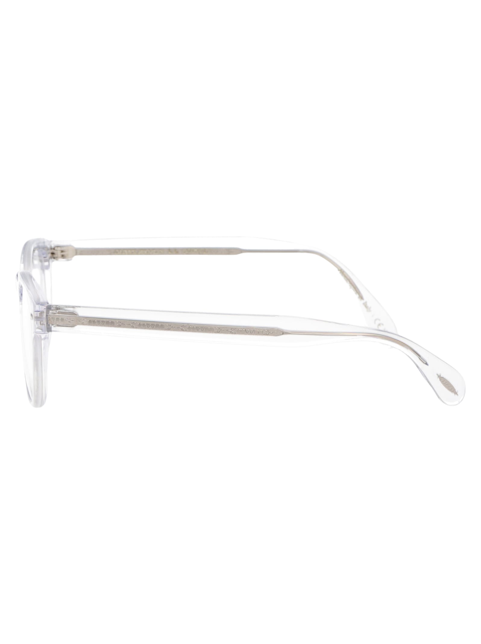 Shop Oliver Peoples Sheldrake Glasses In 1762 Crystal