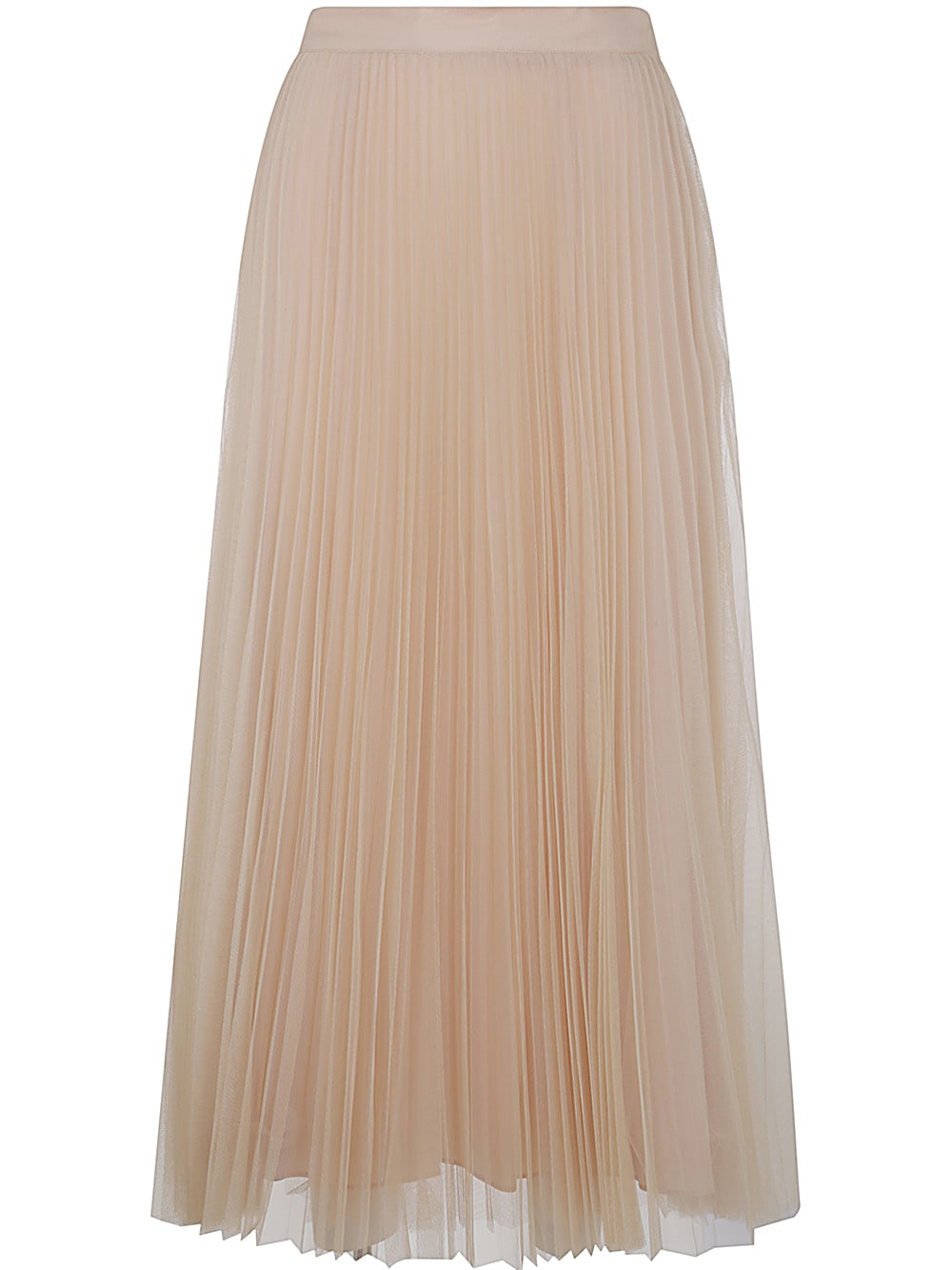 Shop Twinset Skirt In Light Nude