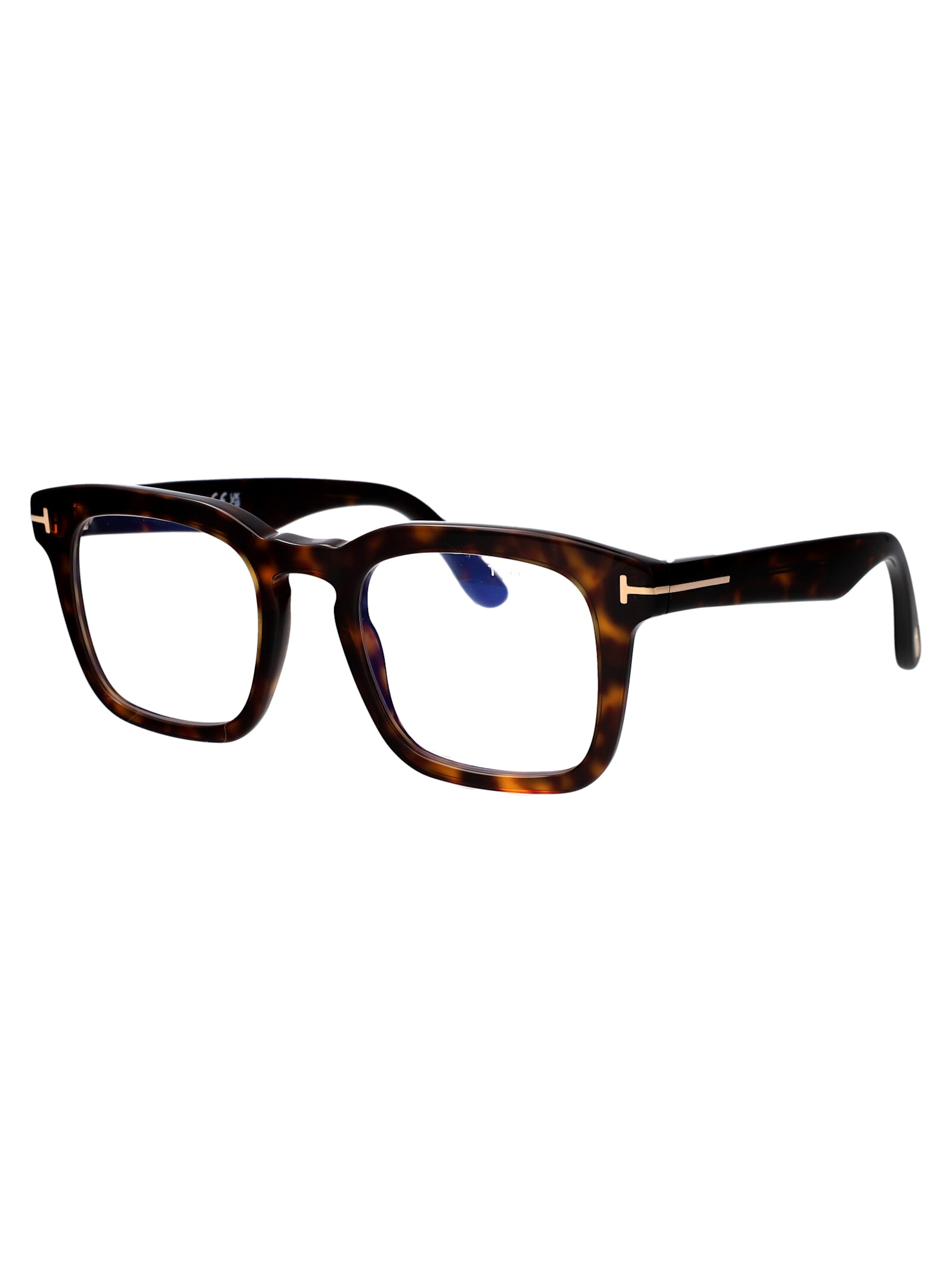 Shop Tom Ford Ft6025-b Glasses In Havana