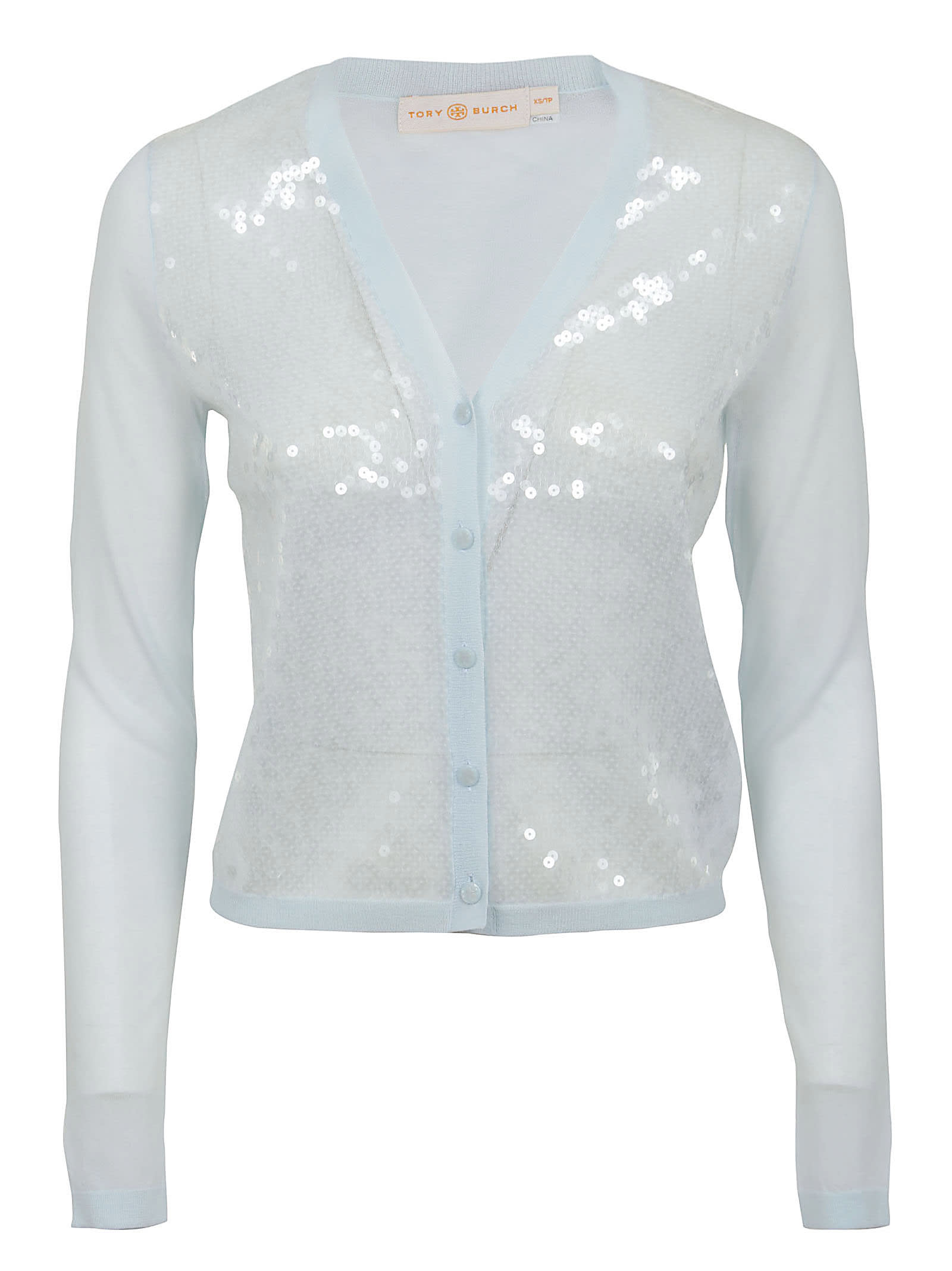 Tory Burch Sequin-front Cardigans