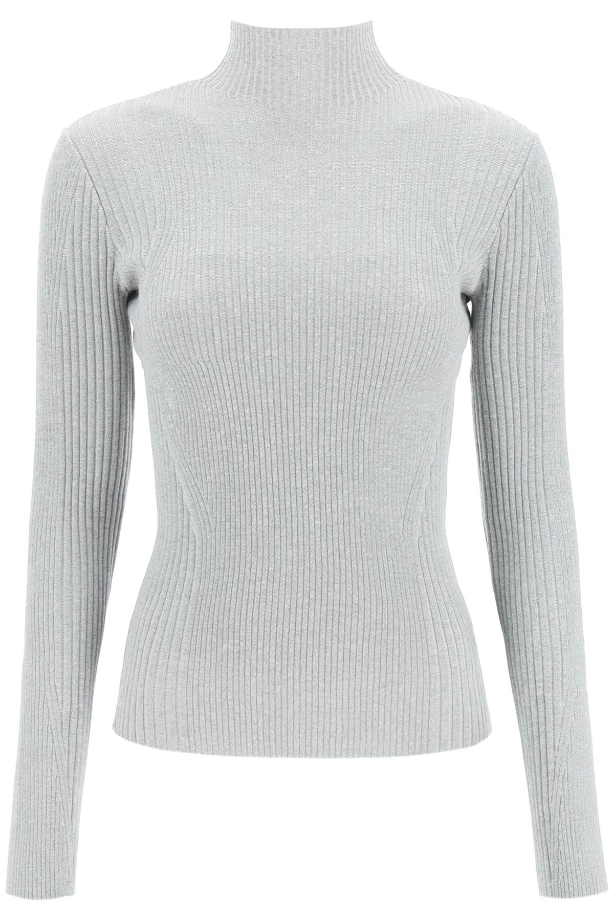 Dion Lee Light Reflective Rib Knit Top