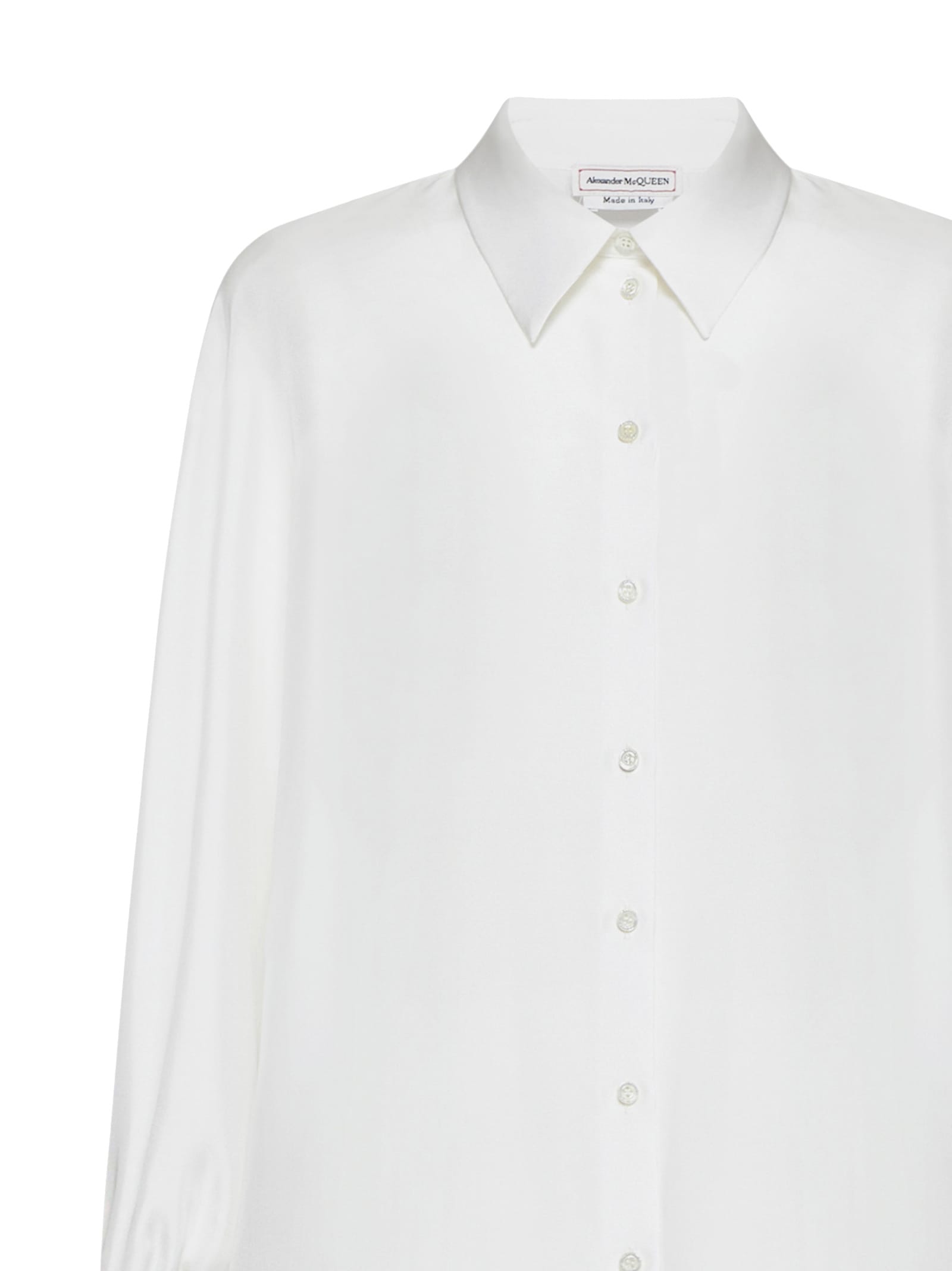 Shop Alexander Mcqueen Shirt In White