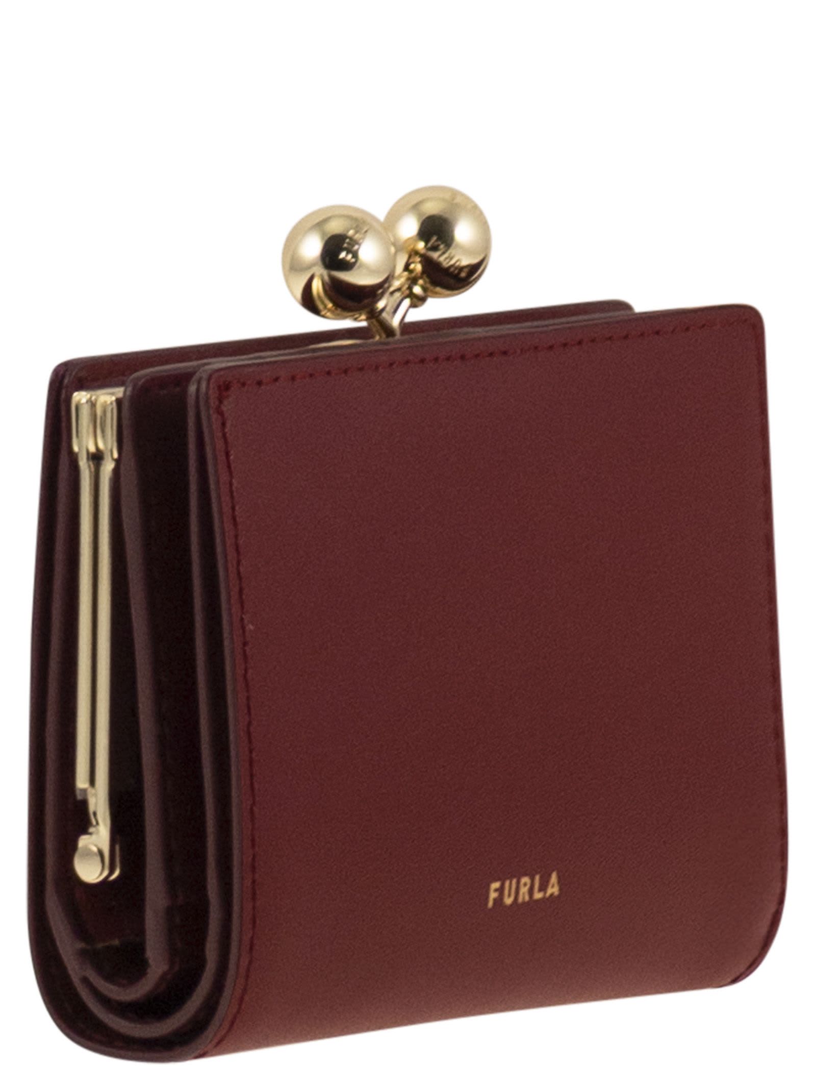 Furla Dots - Compact Wallet S In Red