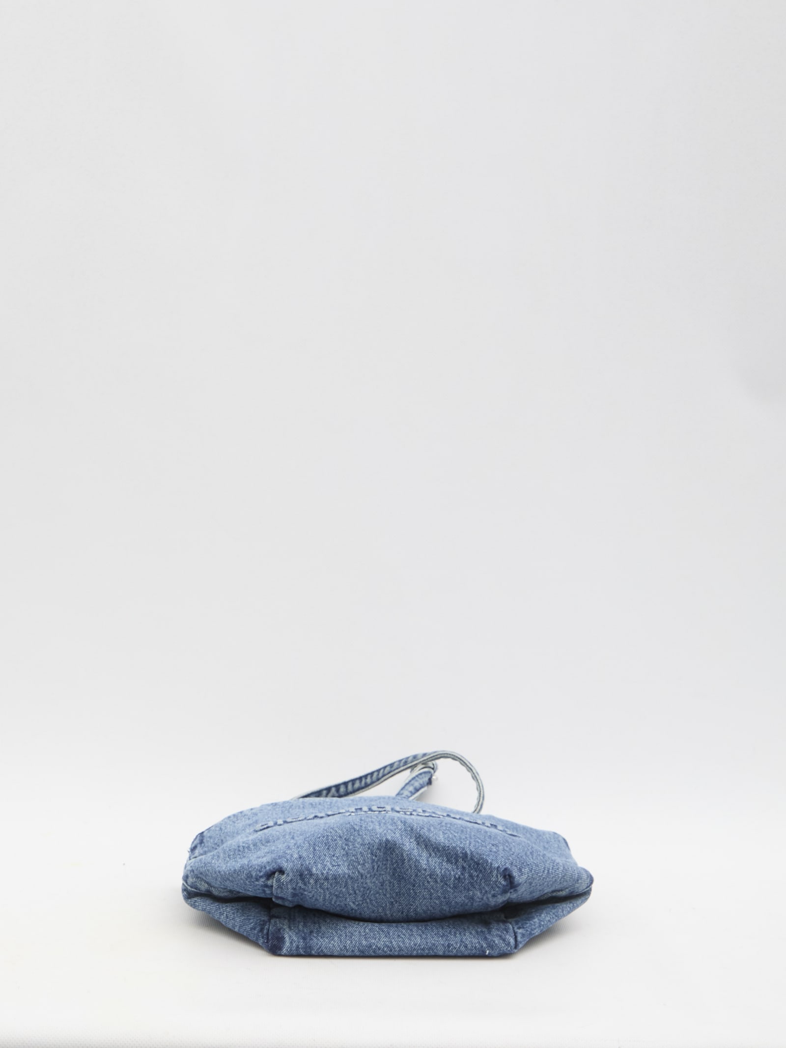 Alexander Wang Punch Small Shopping Bag In Denim