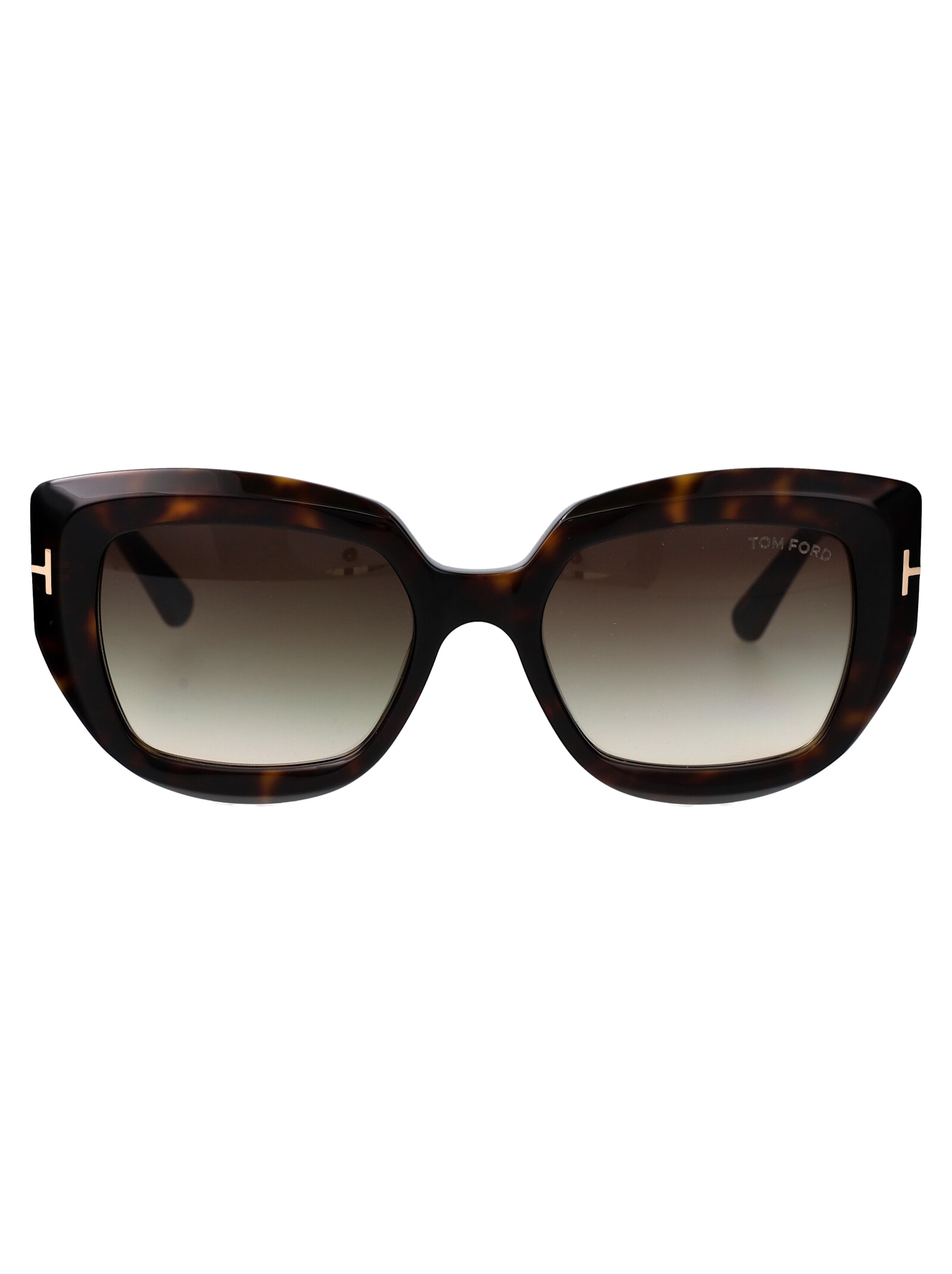 Shop Tom Ford Ft1192/s Sunglasses In Havana Green