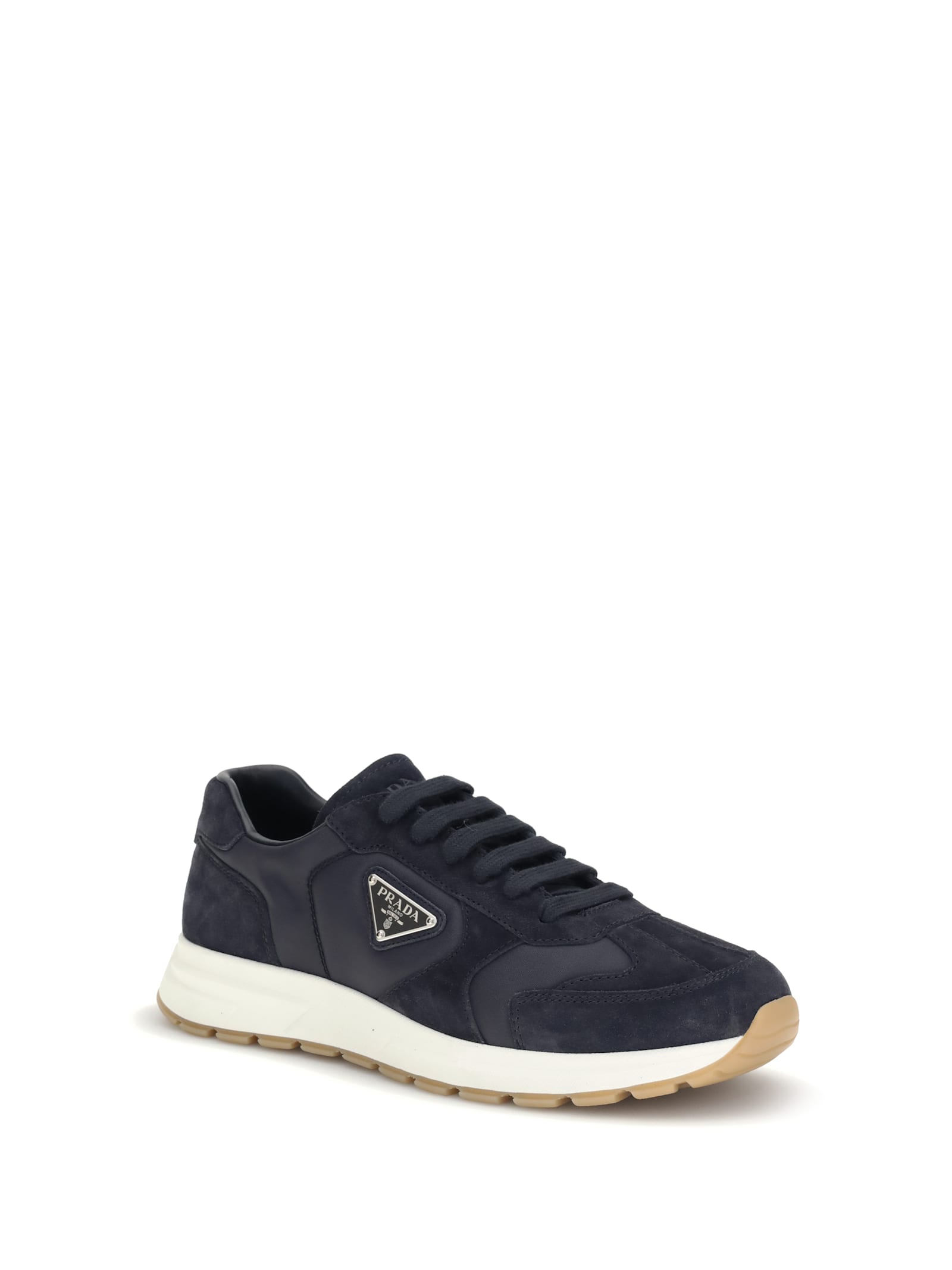 Prada Prax 01 Re-nylon Sneakers In Black