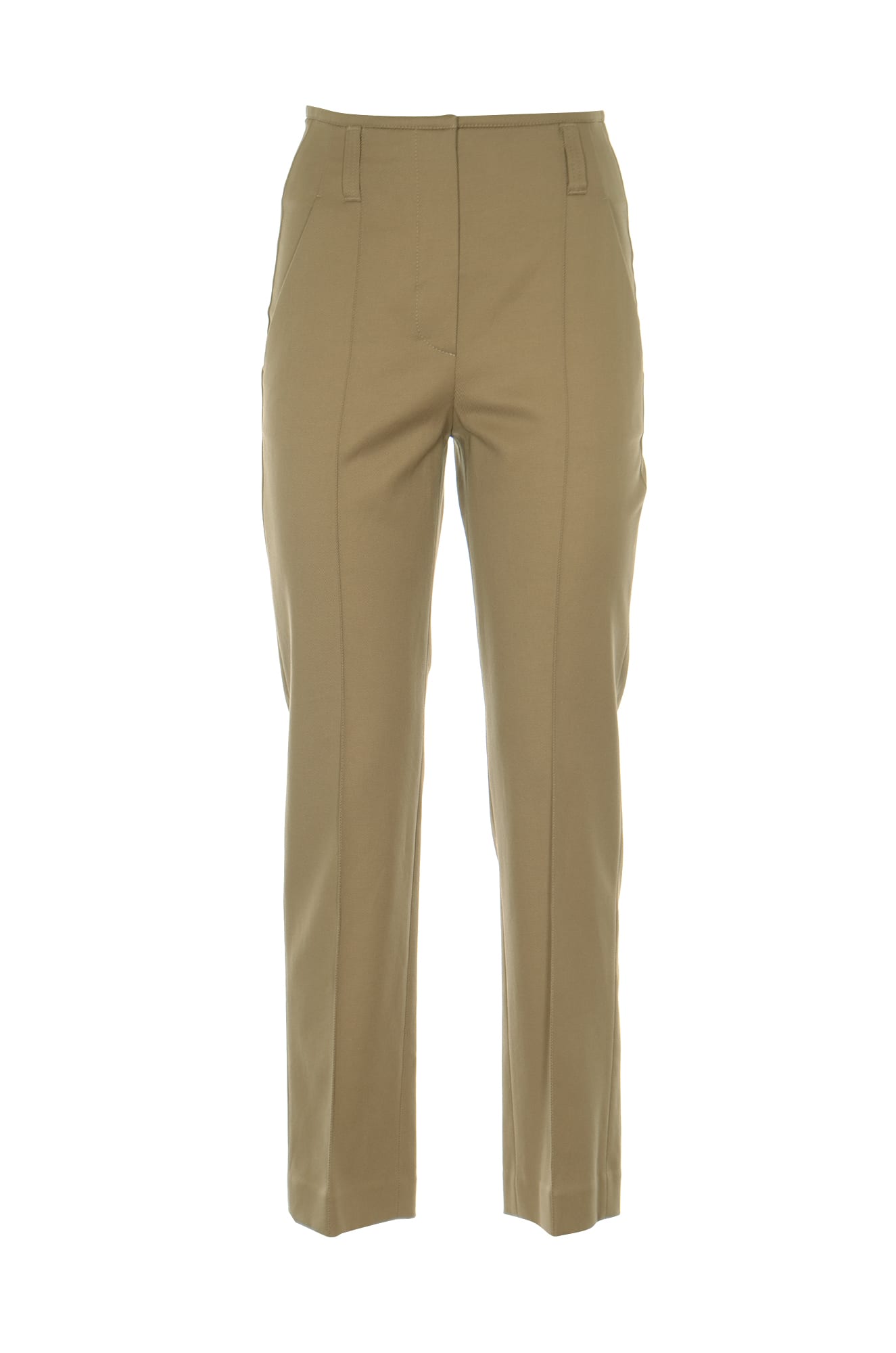 Brunello Cucinelli High-waist Plain Trousers